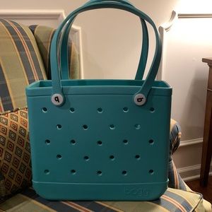 Baby BOGG Bag brand new!! Fun turquoise color! Tipproof ribbed bottom, EVA cert!